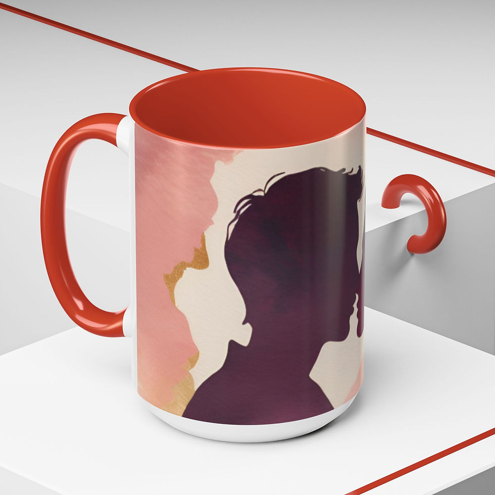 Thumbnail: Romantic Silhouette Coffee Mug - 11oz & 15oz