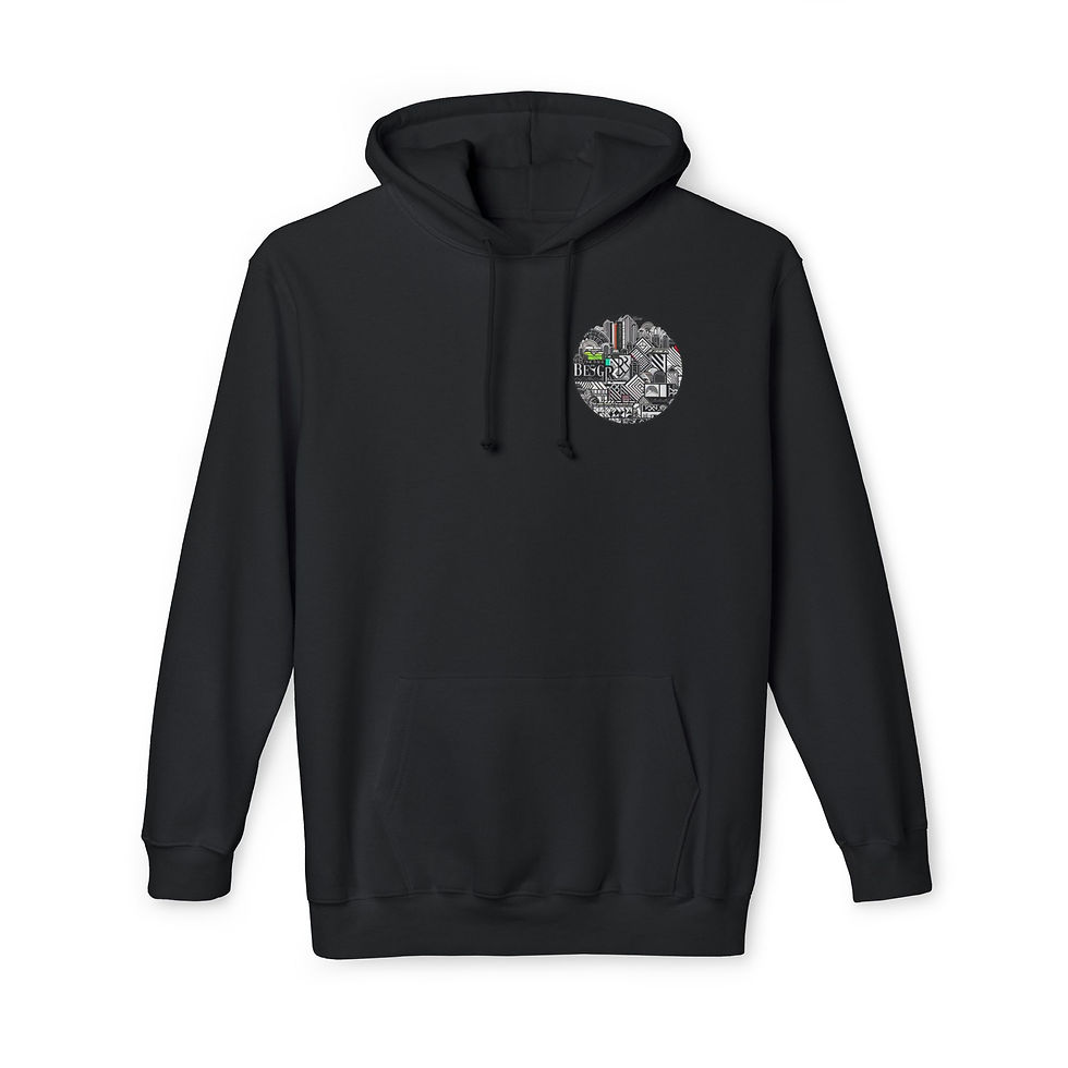Thumbnail: Unisex Hooded Sweatshirt, Made in US