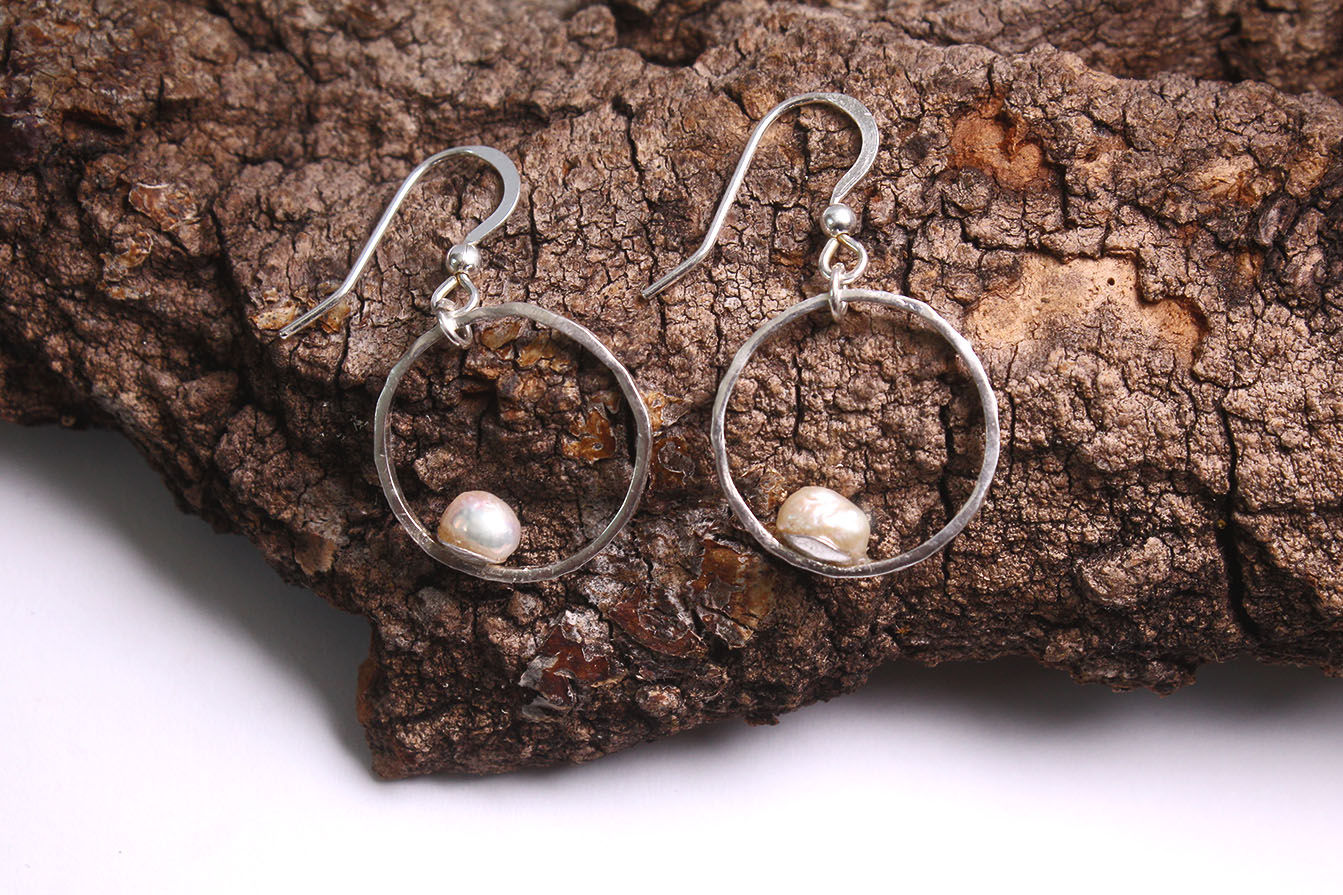 Baroque Pearl Earrings Mermaid Tears Collection