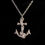 Thumbnail: Antique Style Anchor Sterling Silver
