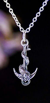 silver mermaid pendants silver anchor pendants