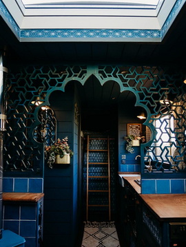 A van conversion showing the interiors designed by Manchester Architects, Mulholland Architecture