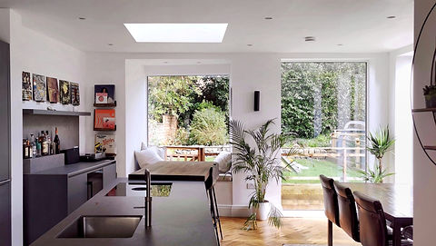 House extension, Kitchen Renovation, Window Seat, Chorlton, Manchester