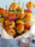 Shrimp Kebab Dinner