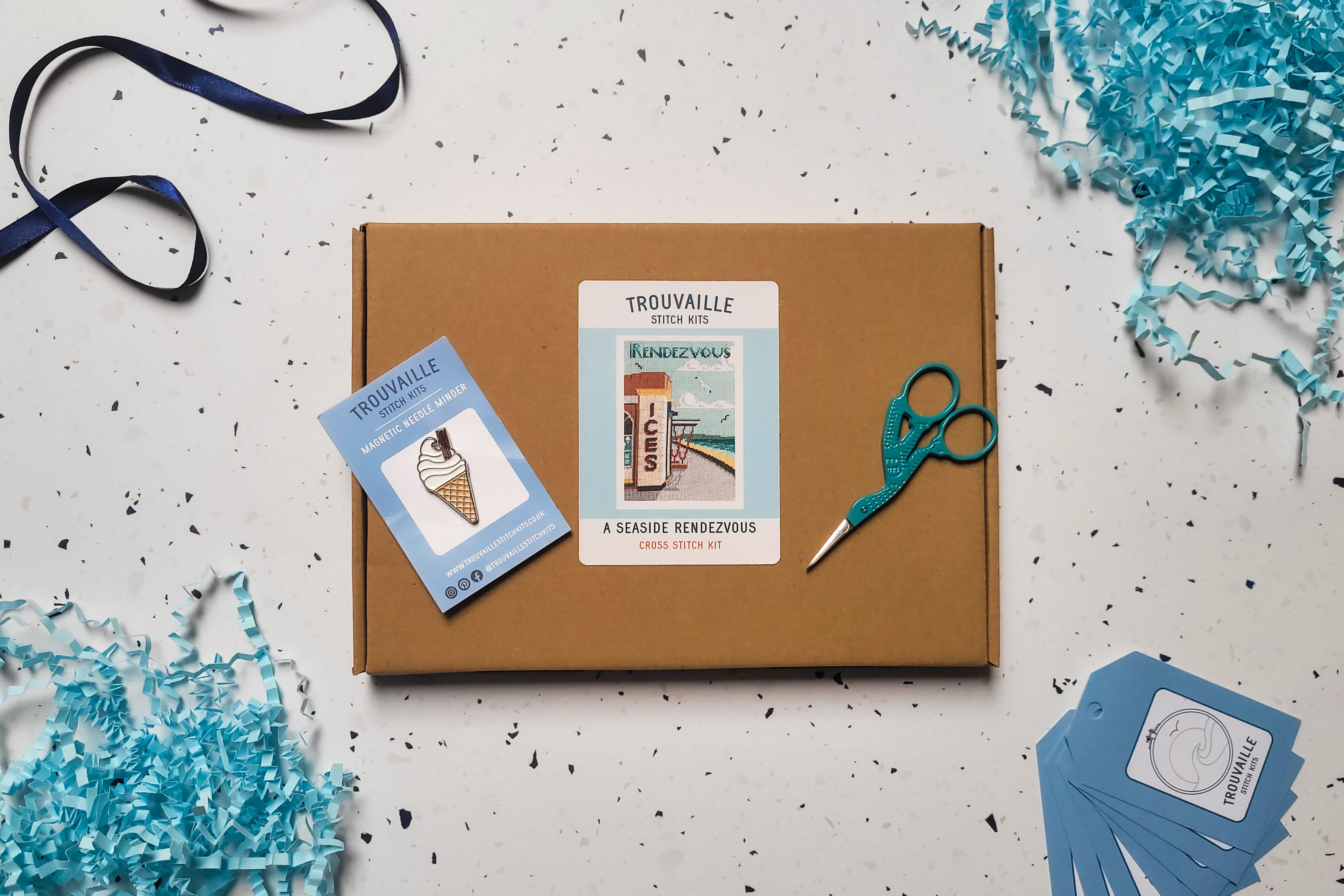 Whitley Bay Cross Stitch Gift Set