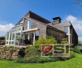 Stilvolles Architektenhaus in Linkenbach mit Garten und Terrasse