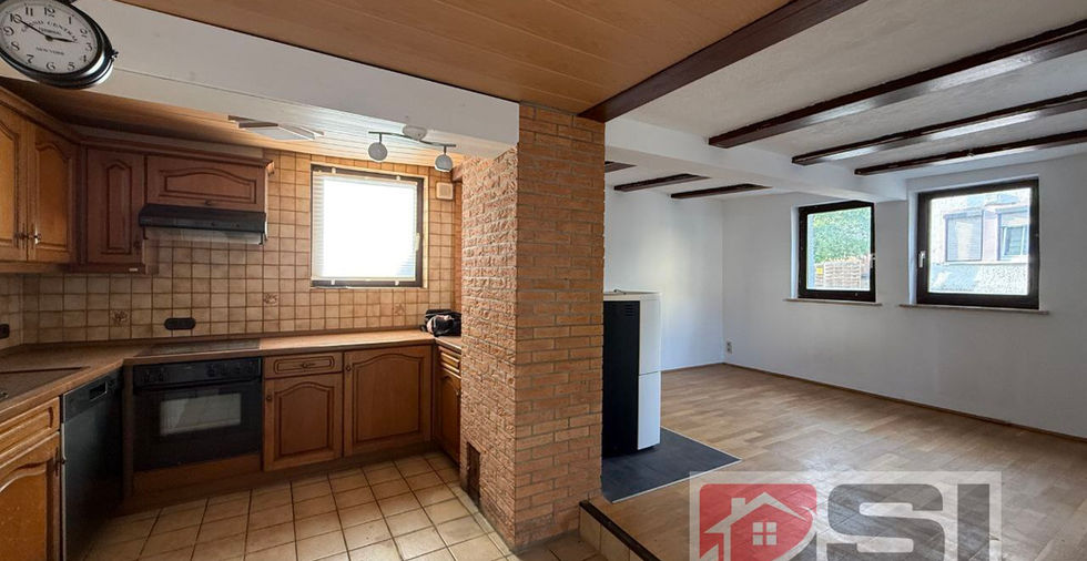 Küche und Wohnbereich Erdgeschoss