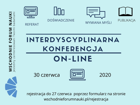 Konferencja on-line / 30 czerwca 2020