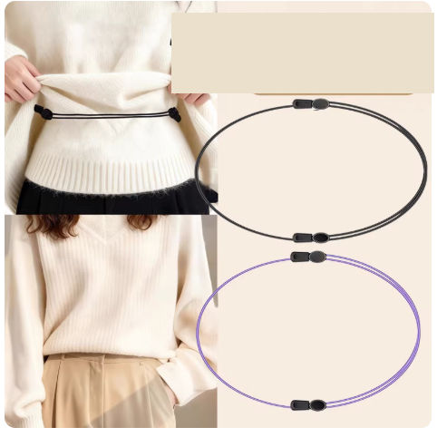 Invisible Sweater Shortening Band Adjustable No‑Sew Hem Tightening Strap