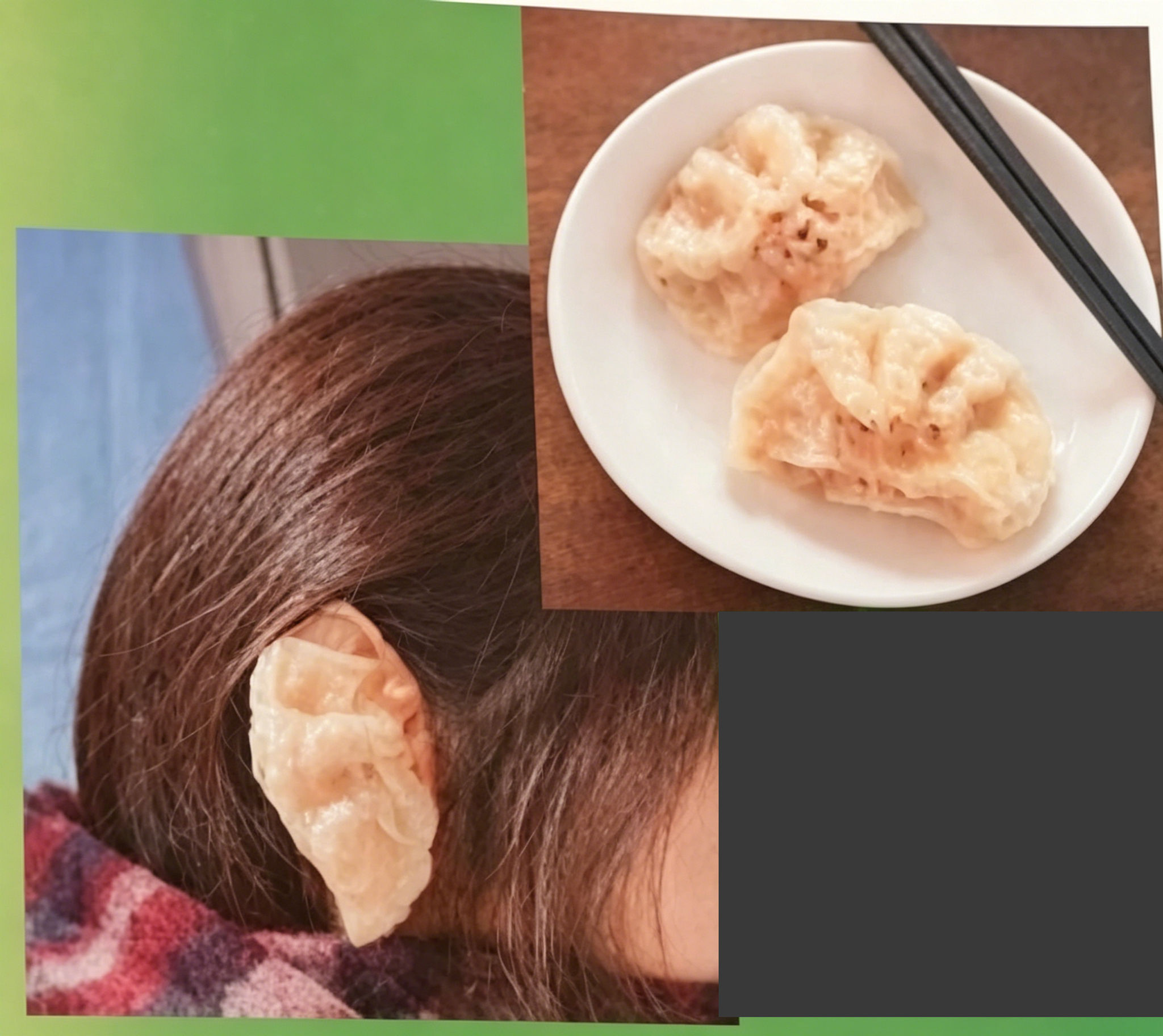 Funny Dumpling Ear Warmer – Cute Knitted Earmuffs for Cozy Winter Style