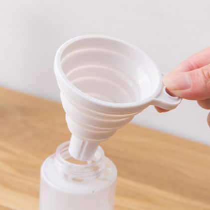 Collapsible Silicone Mini Funnel For Liquid Transfer