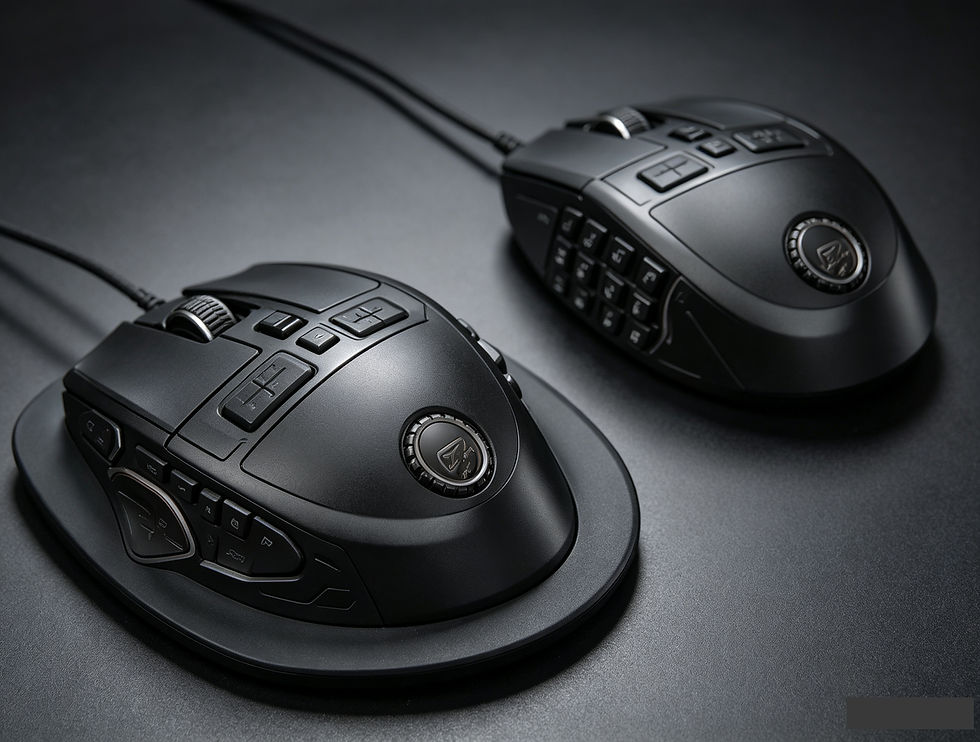Gaming Mouse, Multi-Button Wired Mouse for Easy Combo Moves