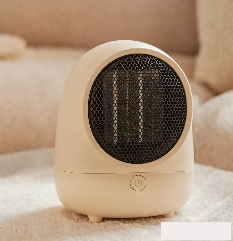 Mini Desktop Heater – Compact Personal Space Warmer for Desk & Office