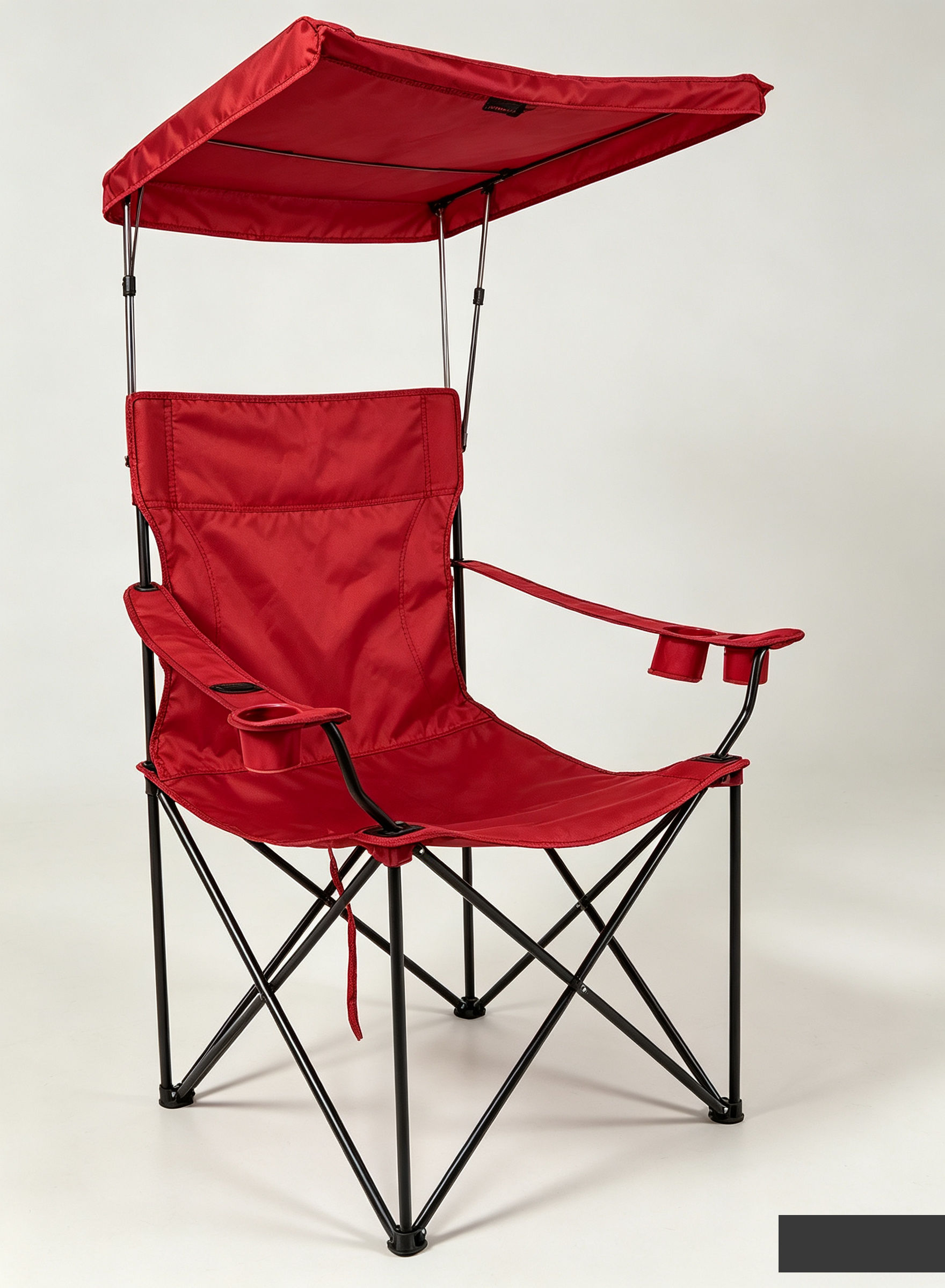 Oversized Camping Chair, Heavy-Duty Folding Chair with High Load Capacity for Outdoor Relaxation