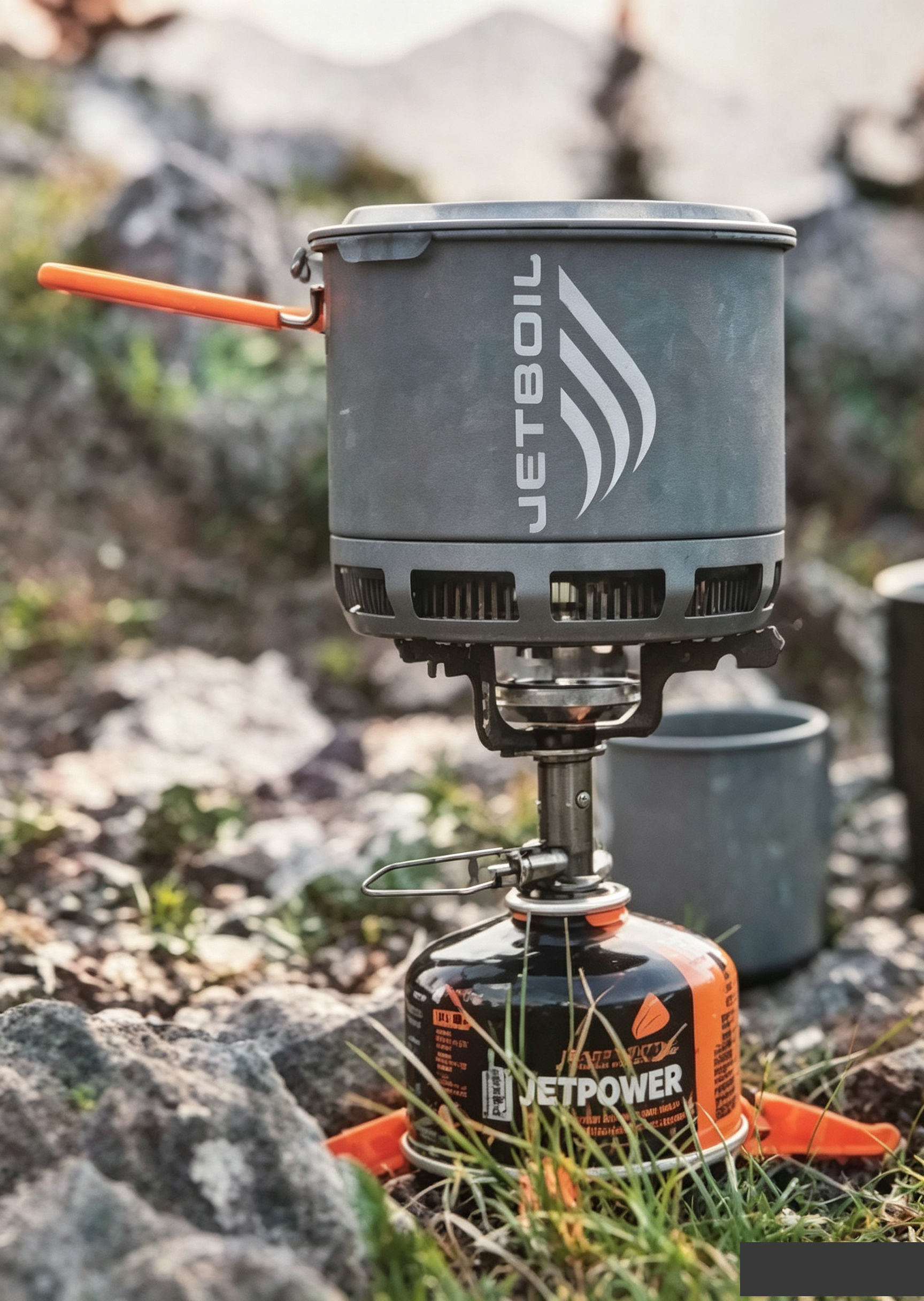 Compact Camping Stove, Portable Outdoor Cooking System for Backpacking
