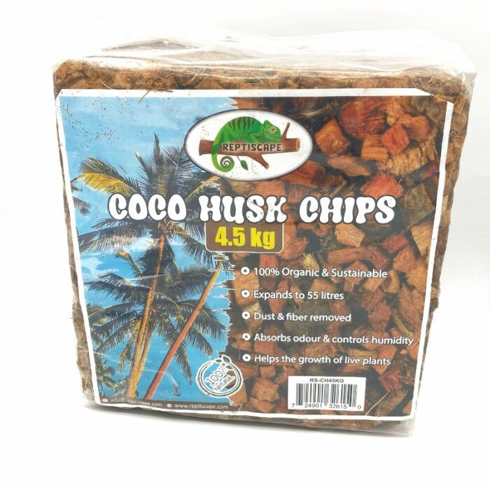 Coco Husk Chips - 4.5kg Compressed Bale