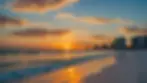 A beautiful sunset at Panama City Beach
