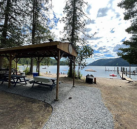 beachfront Mara Lake RV campground