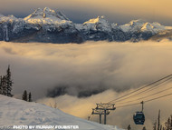 Skiing Revelstoke Mountain