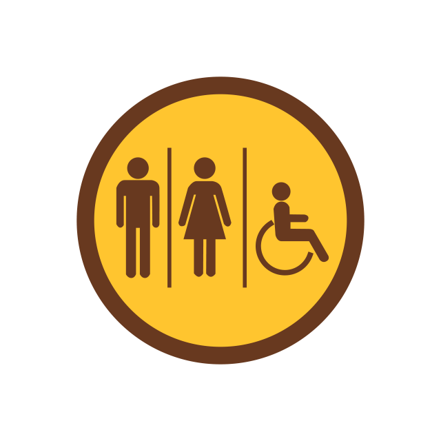 RV resort washrooms icon