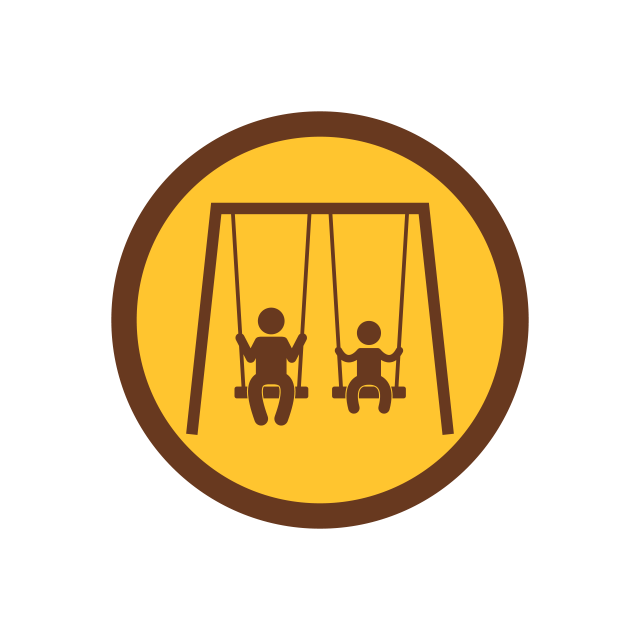 campground playground icon