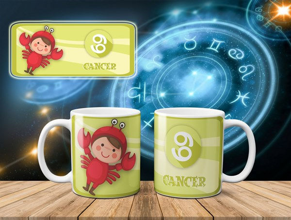 Caneca Personalizada Signo Baby Câncer