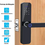 Miniatura: Fechadura Eletronica Biometria Digital Touch Cor Preto
