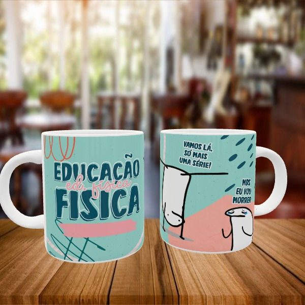 Caneca Personalizada Flork Profissão Educação Física