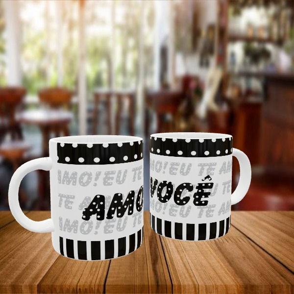 Caneca Personalizada Namorados Amo Você