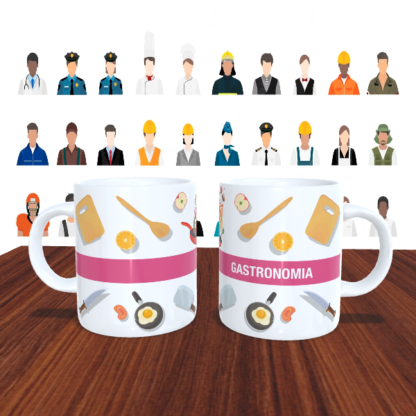 Caneca Personalizada Profissão Gastronomia n° 2