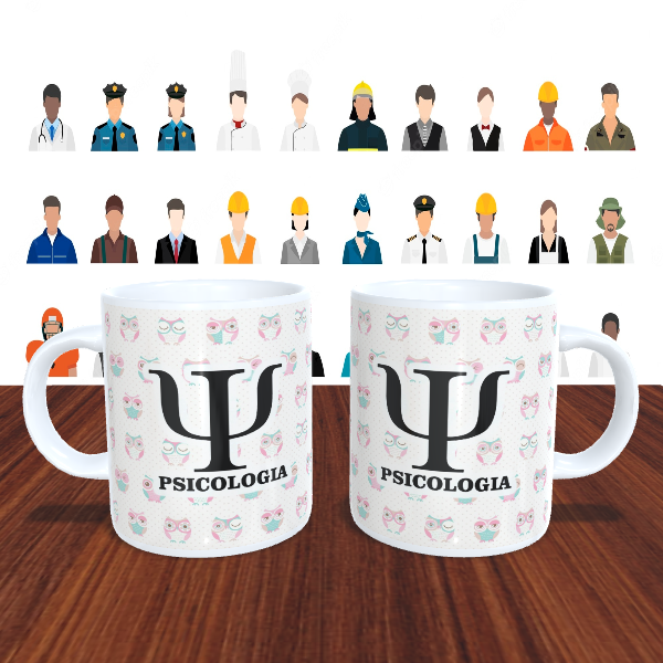 Caneca Personalizada Profissão Psicologia n° 4