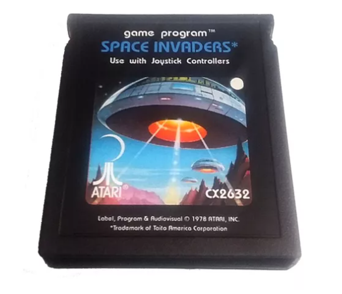 Jogo Space Invaders Compativel Atari