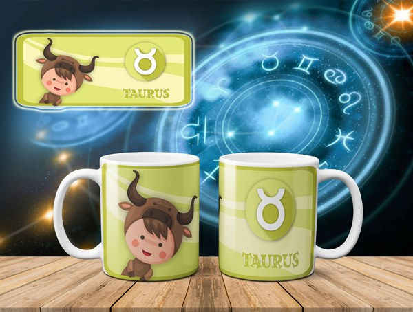 Caneca Personalizada Signo Baby Touro