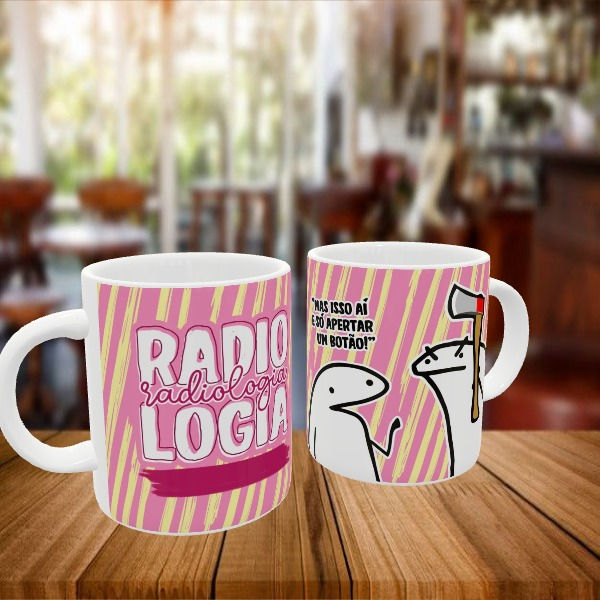 Caneca Personalizada Flork Profissão Radiologia