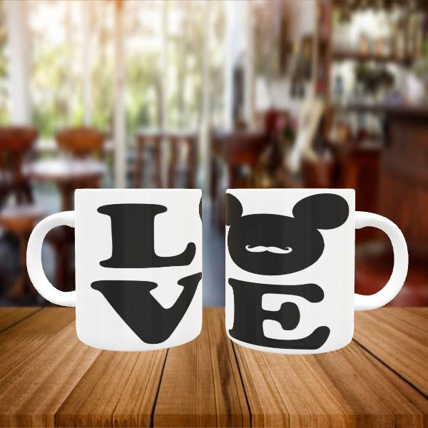 Caneca Personalizada Namorados Love