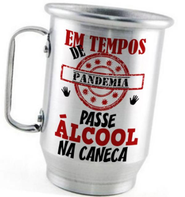 Miniatura: Caneca Personalizada Aluminio 500ml Sua Foto Arte Imagem