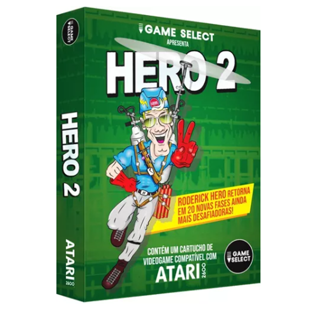 Jogo Hero 2 Compativel Atari