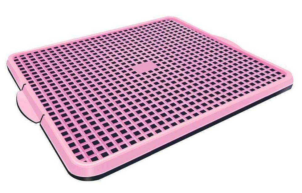 Sanitário Higiênico para Cães Cor Rosa