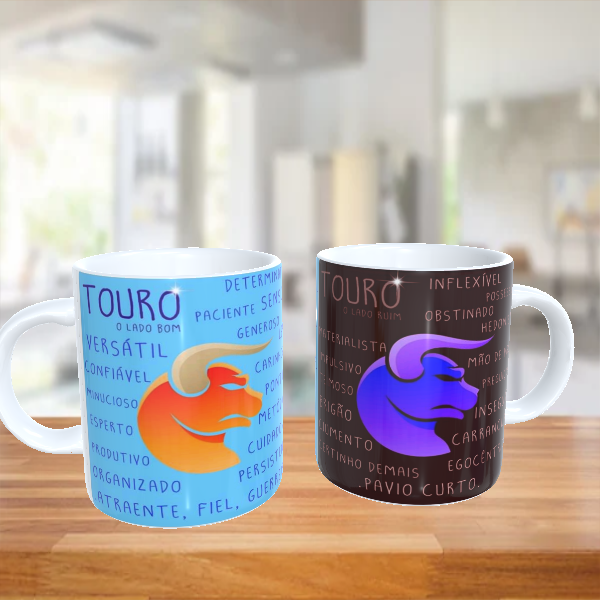 Caneca Personalizada Signo Touro n° 2