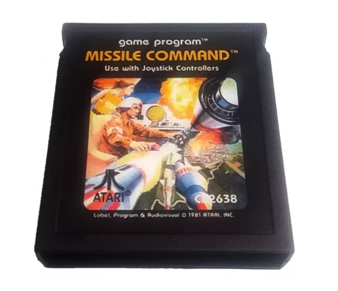 Jogo Missile Command Compativel Atari