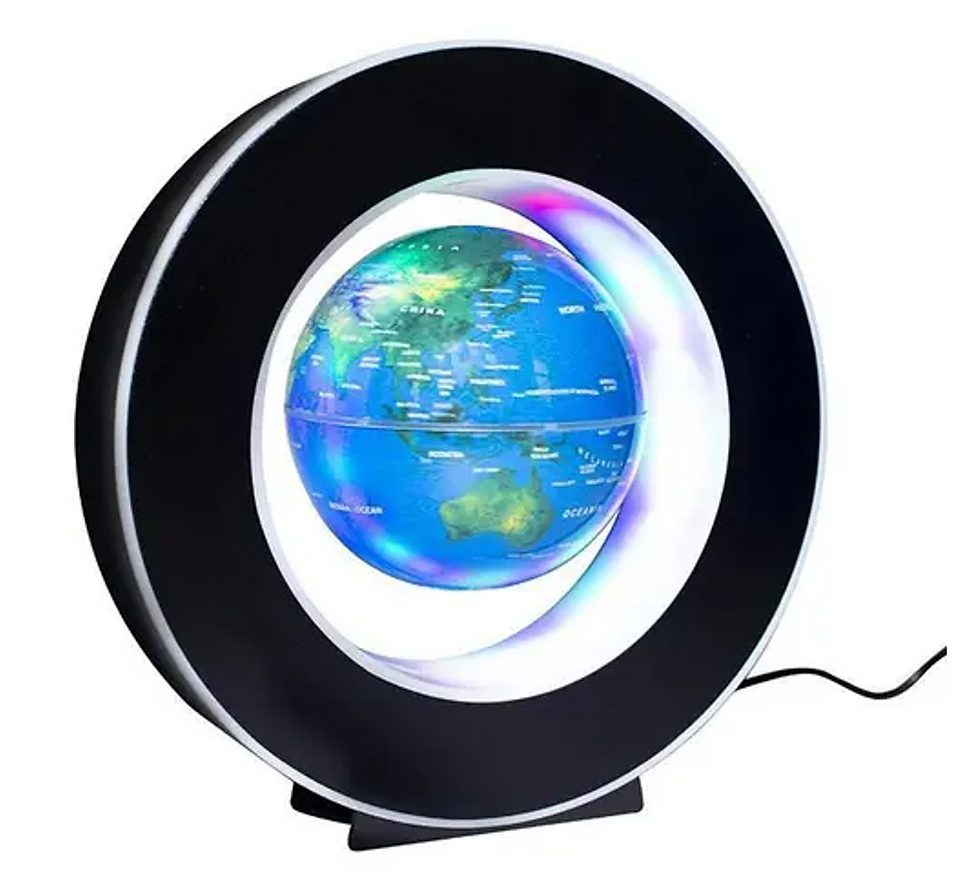 Luminária Led Flutuação Planeta Terra