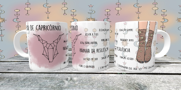 Caneca Personalizada Signo sou de Capricórnio