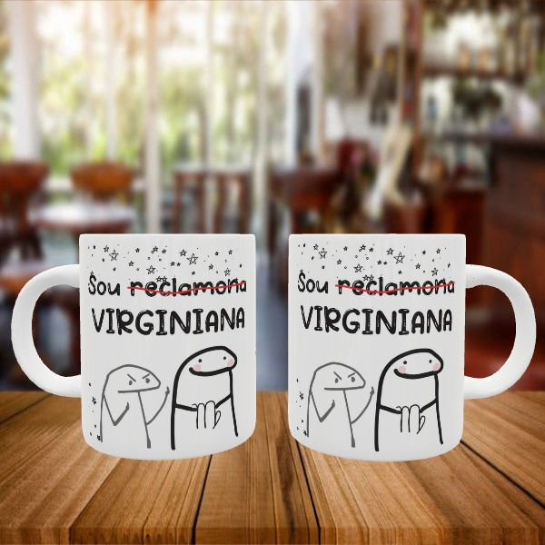 Caneca Personalizada Flork Signo Virgem Virginiana