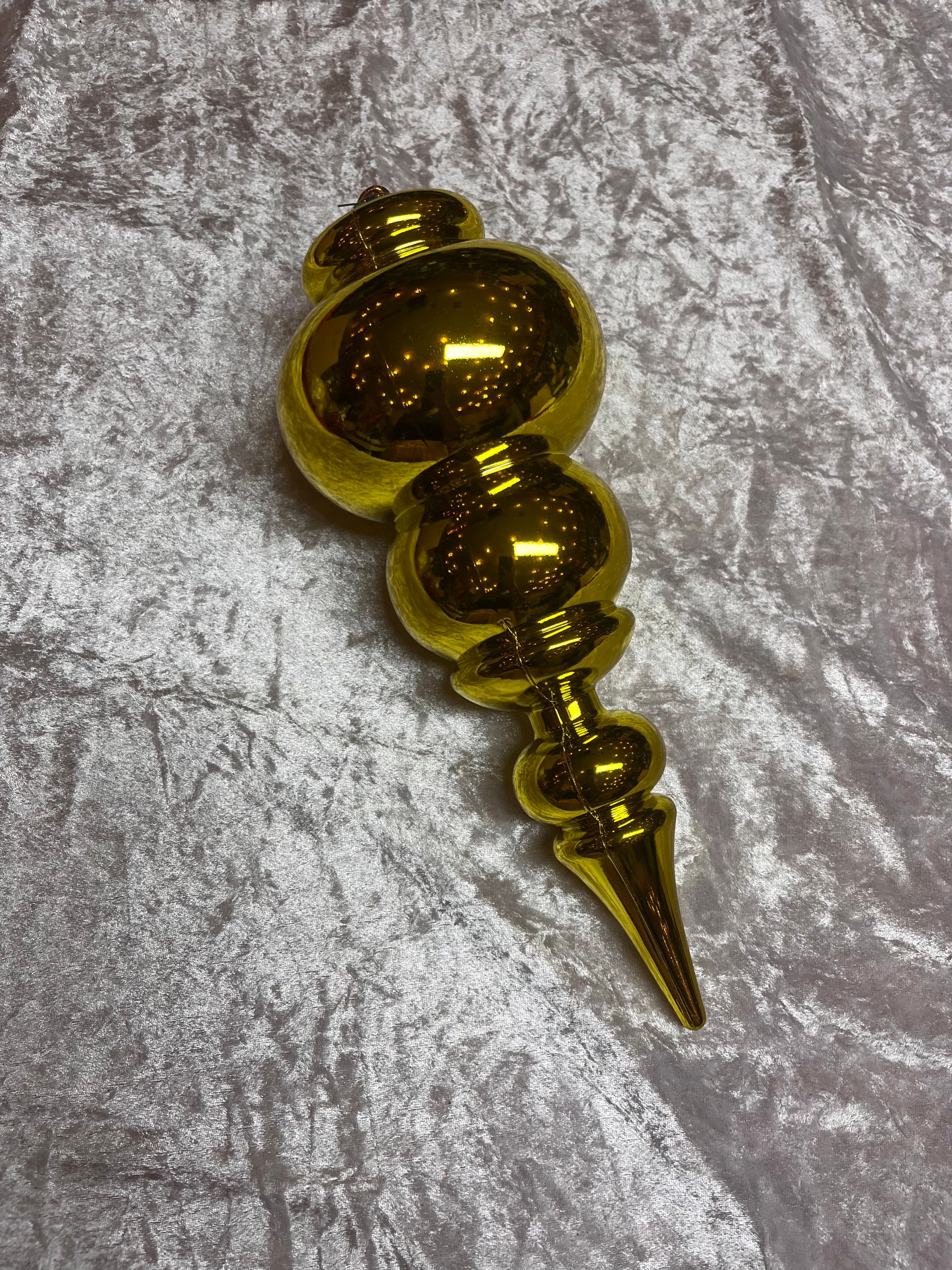 14” Shiny Lime Green Finial 
