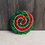 Thumbnail: 6"DIA SEQUIN PEPPERMINT SWIRL ORN 