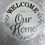 Thumbnail: Tin Welcome to our Home sign 