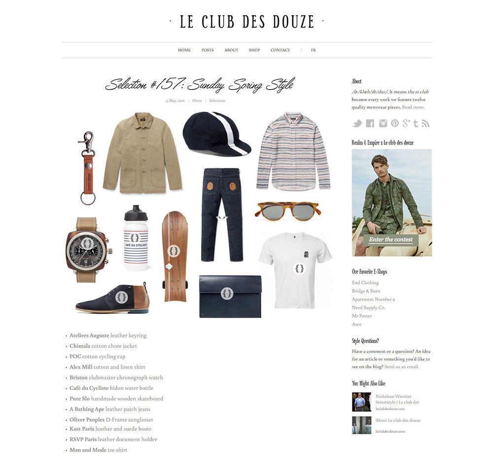 Le Club Des Douze 17 05 16