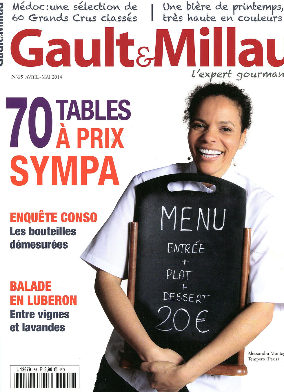Gault & Millau cover Avril Mai 14