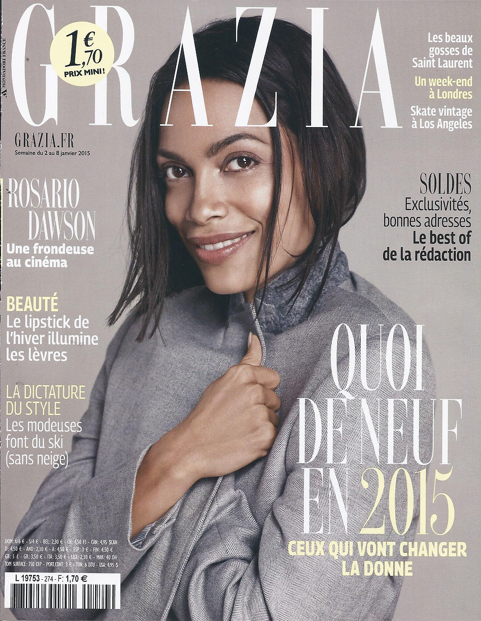 Grazia 2 01 15 cover