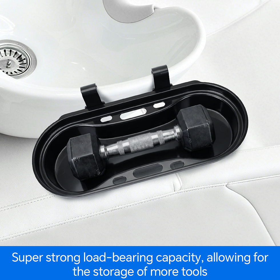 Thumbnail: Salon Organizer Rack Tray Shampoo Holder Durable Multi functional Storage Stand 